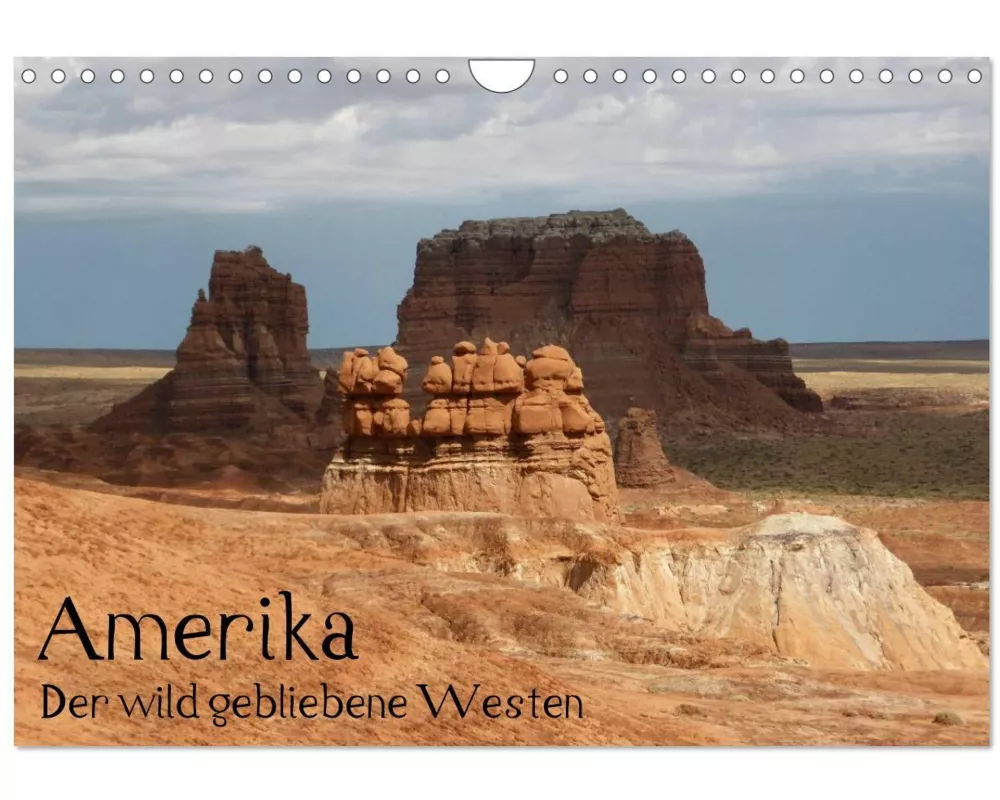 Amerika - Der wild gebliebene Westen (Wandkalender 2027 DIN A4 quer), CALVENDO Monatskalender