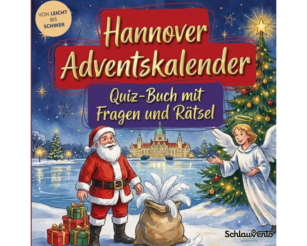Hannover-Adventskalender: Quiz-Buch mit Fragen und Rätsel