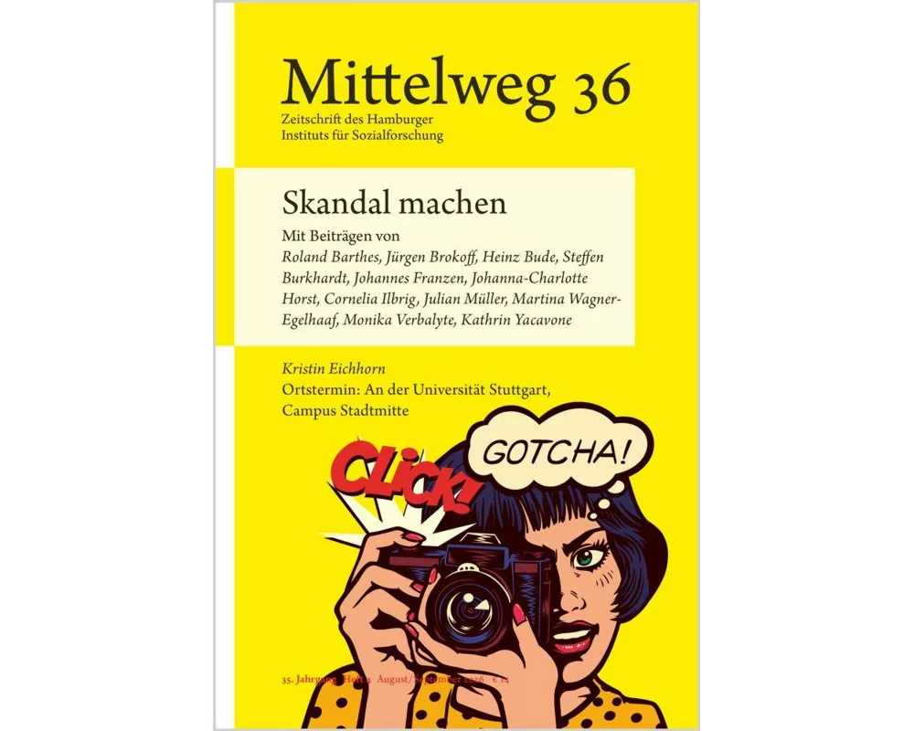 Skandal machen