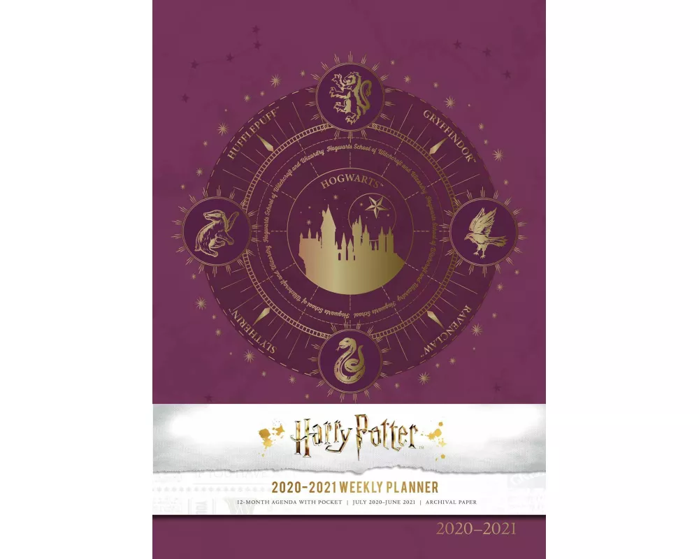 Harry Potter 2020-2021 Weekly Planner