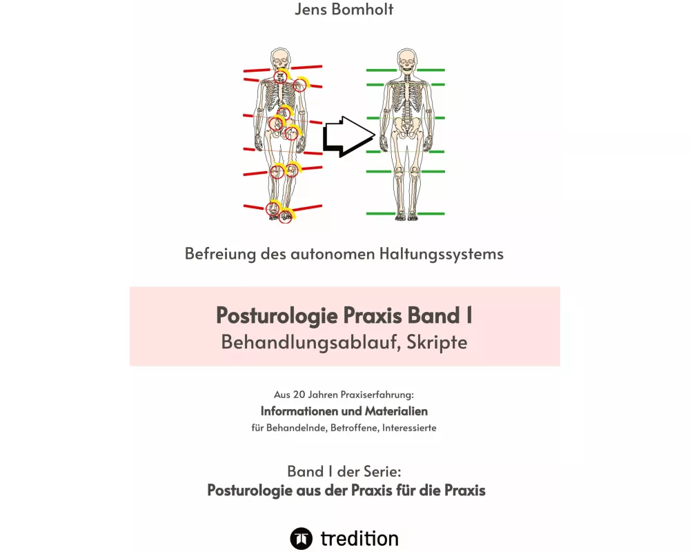 Posturologie Praxis Band 1 - erster von sechs Bänden zur Befreiung des autonomen Haltungssystems