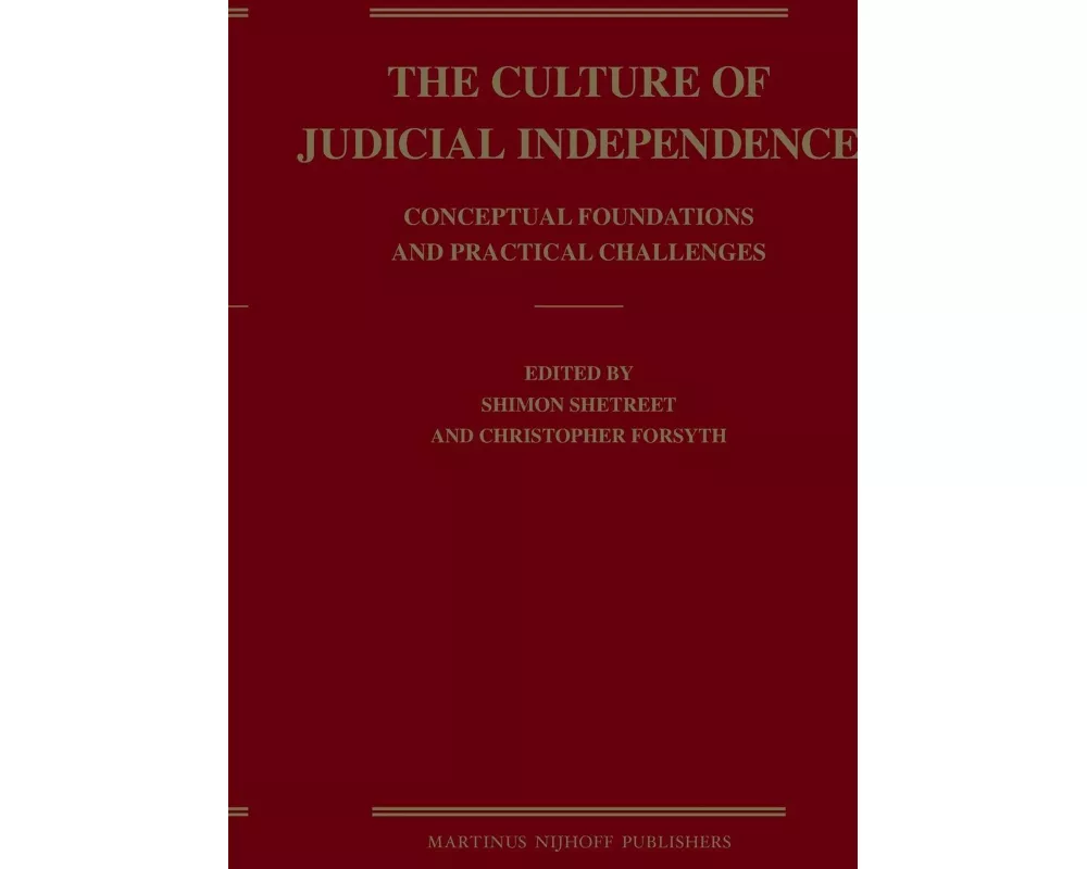 The Culture of Judicial Independence