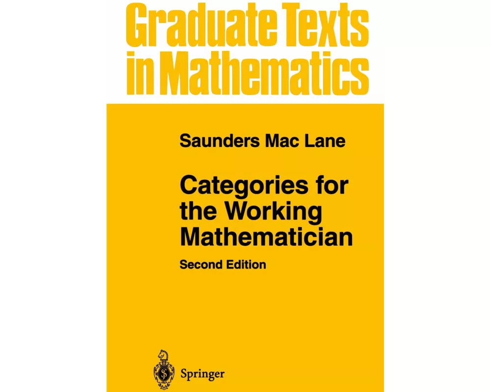 Categories for the Working Mathematician