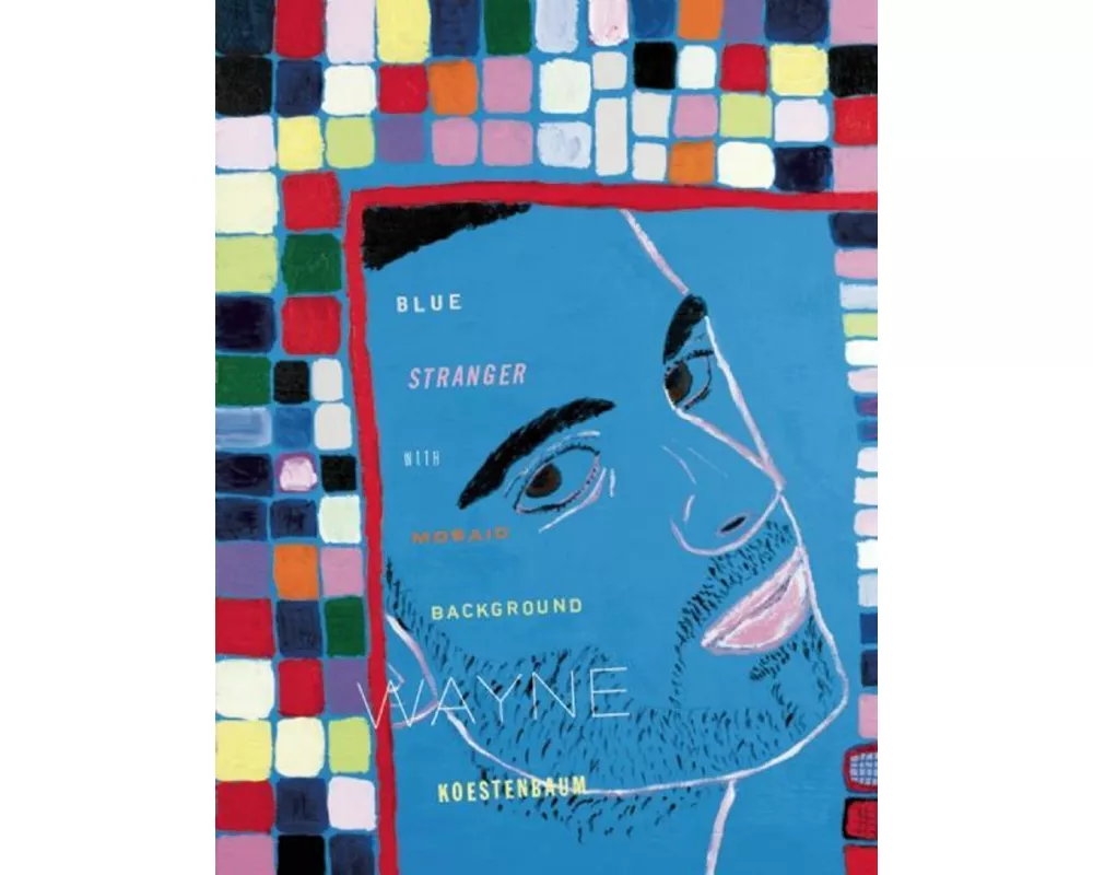 Blue Stranger with Mosaic Background