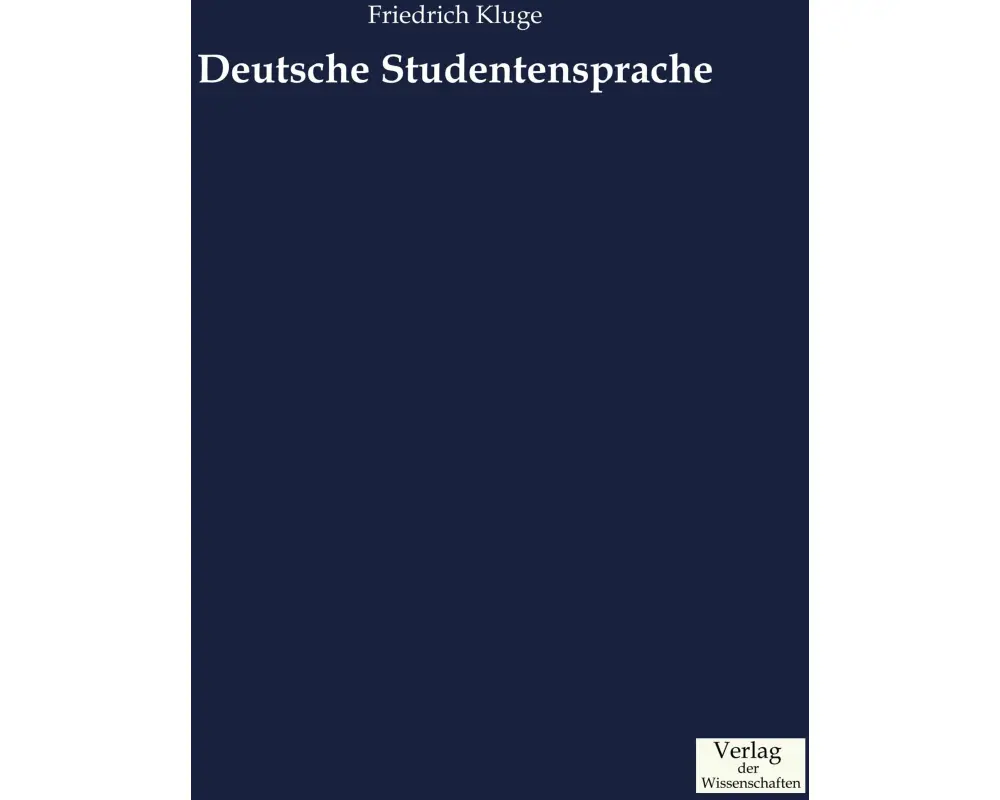Deutsche Studentensprache
