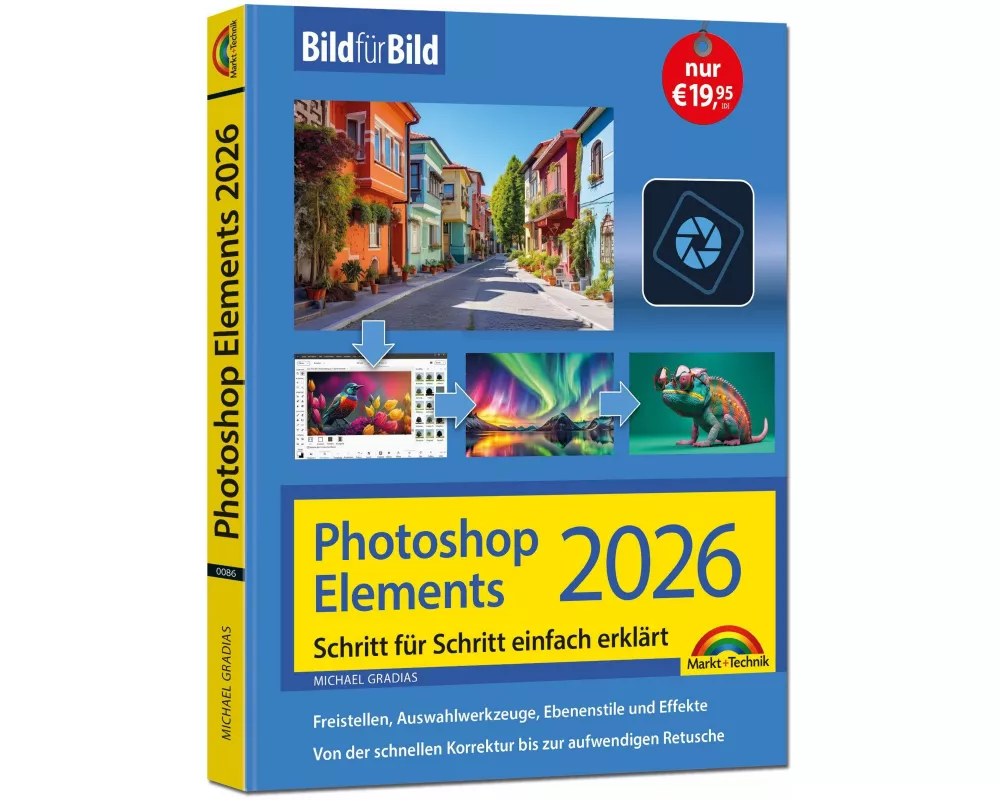 Photoshop Elements 2026 - Bild für Bild erklärt
