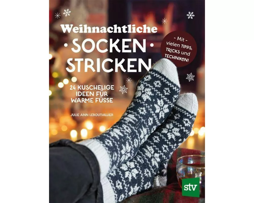 Weihnachtliche Socken stricken