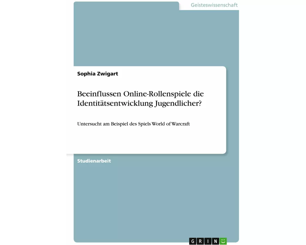 Beeinflussen Online-Rollenspiele die Identitätsentwicklung Jugendlicher?