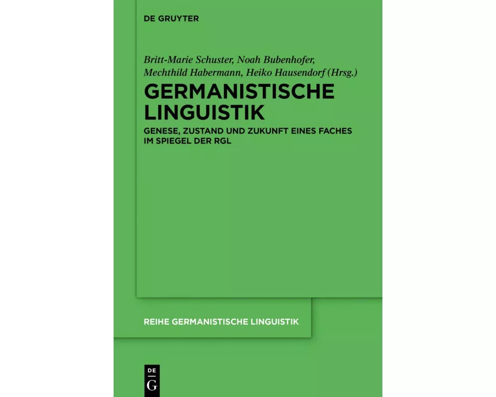 Germanistische Linguistik