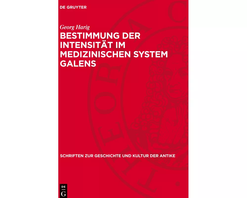 Bestimmung der Intensität im medizinischen System Galens