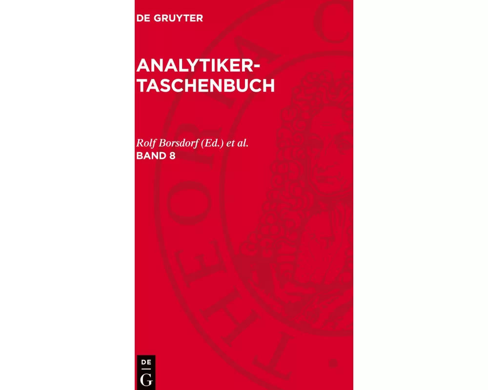 Analytiker-Taschenbuch. Band 8