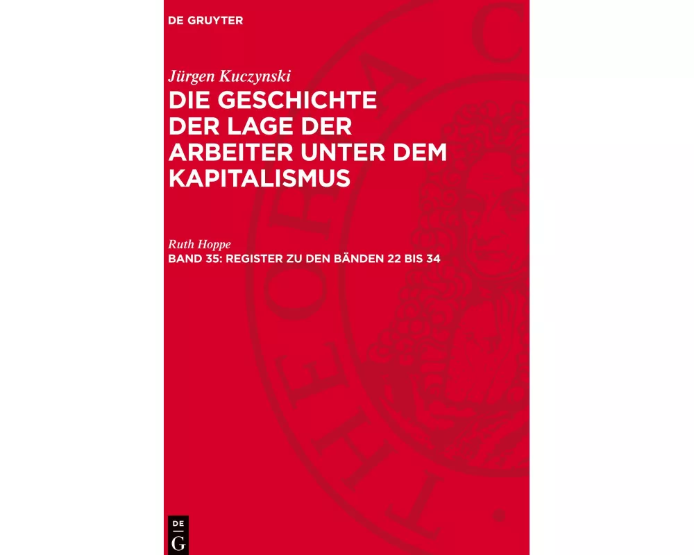 Register zu den Bänden 22 bis 34