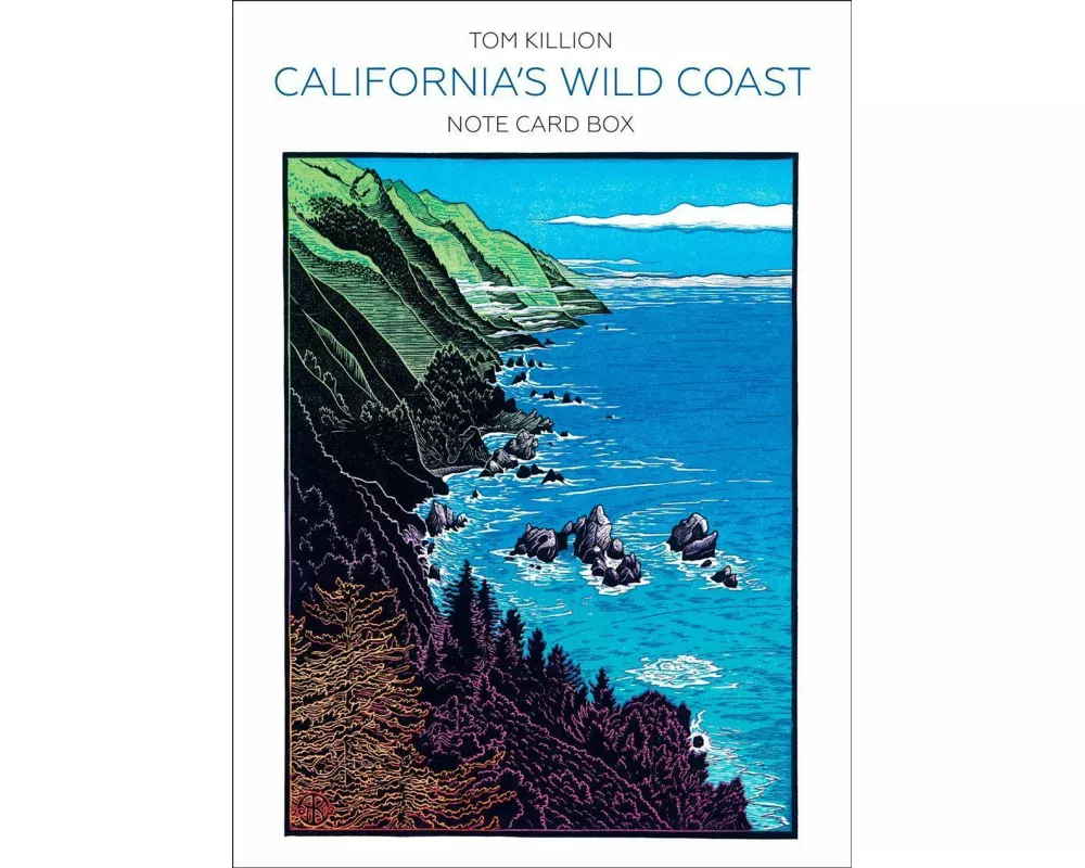 California's Wild Coast Note Card Box