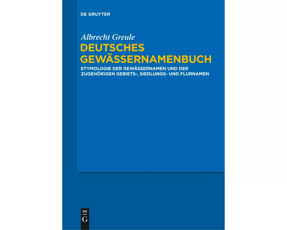 Deutsches Gewässernamenbuch