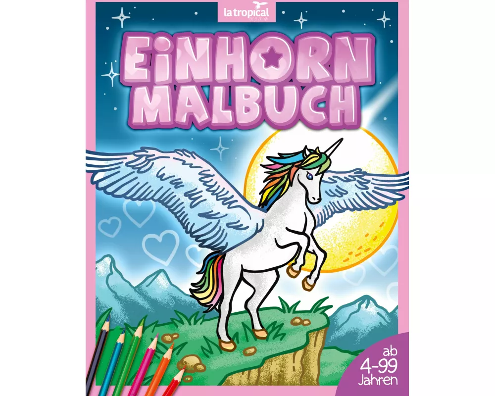 Einhorn Malbuch