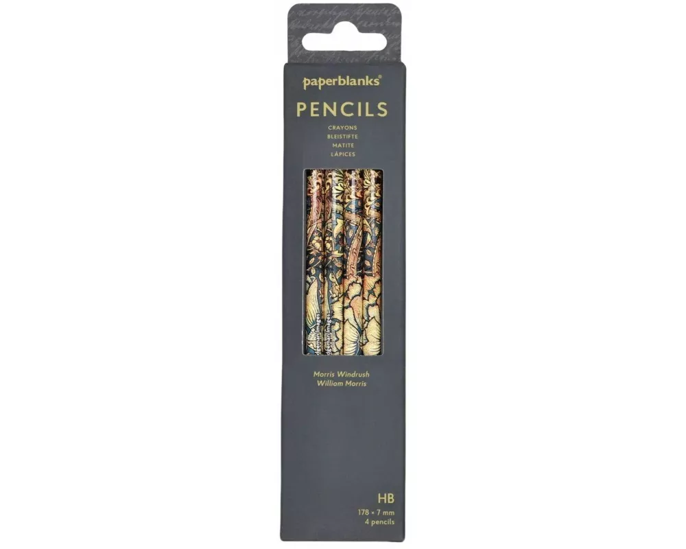 Morris Windrush (William Morris) Pencil (4 Pack)