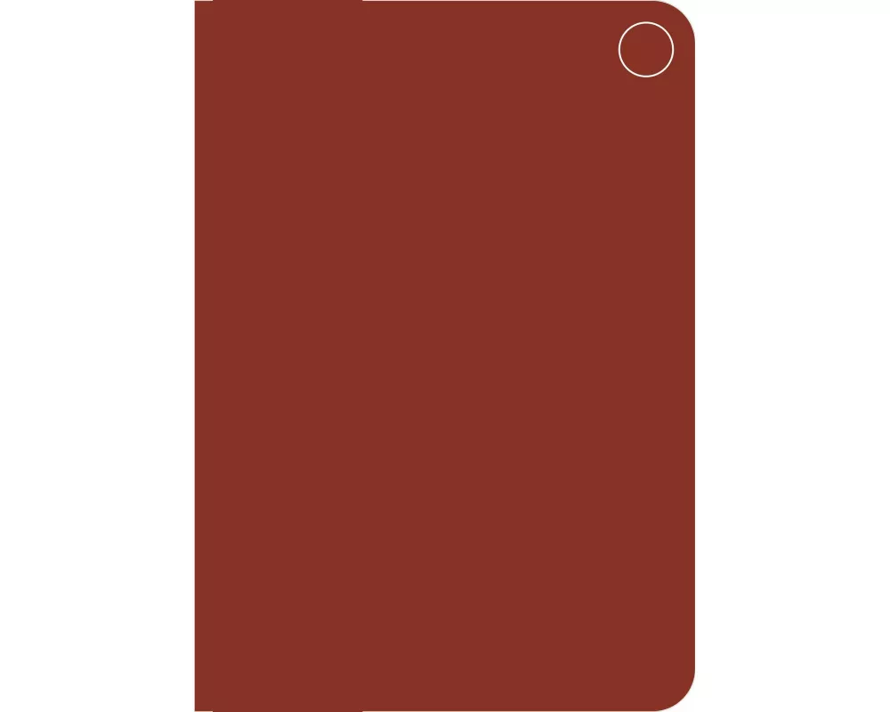 Garnet A5 Blank Notebook