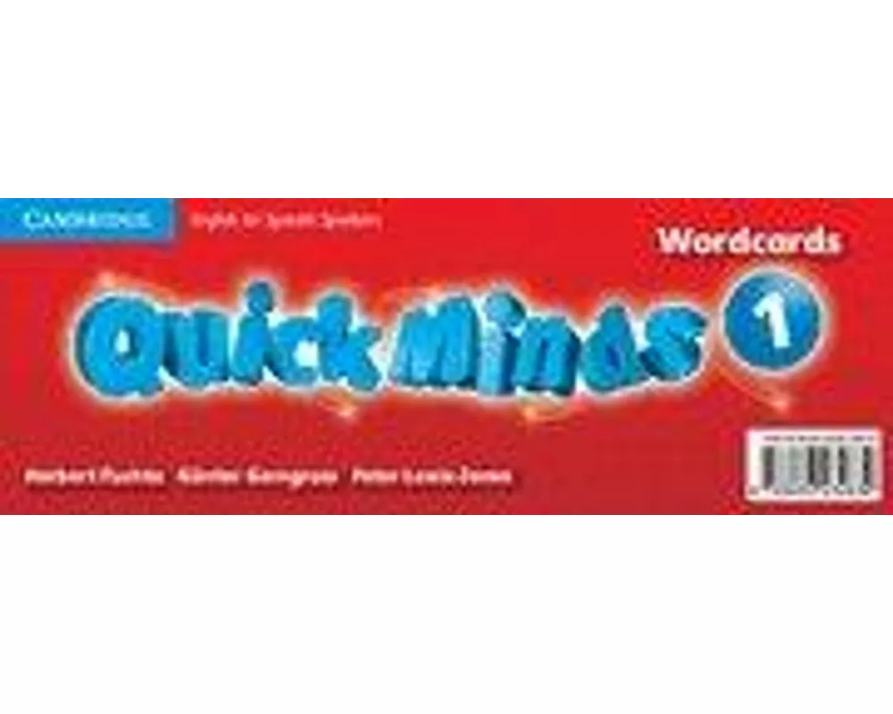 Quick Minds Level 1 Wordcards Spanish Edition