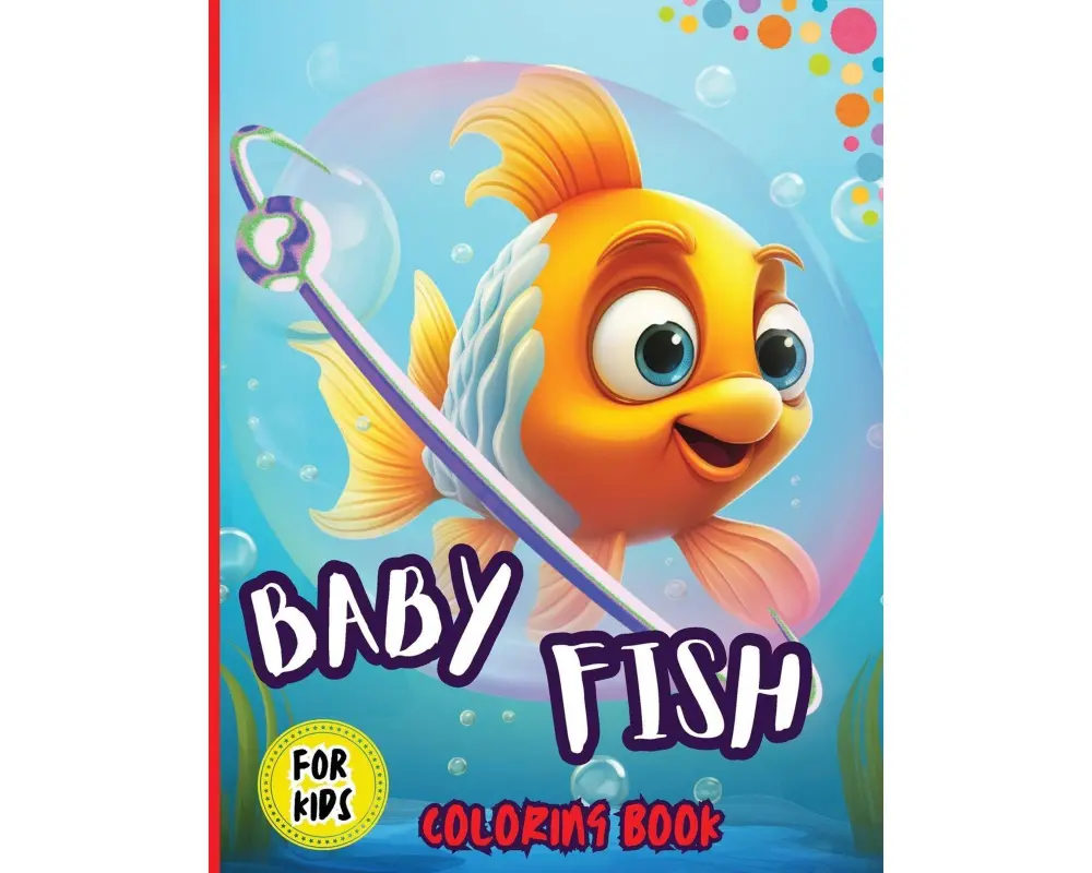 Baby Fish Coloring Book For Kids