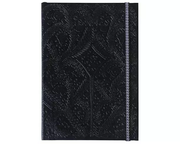 Christian Lacroix Black A6 4.25" x 6" Paseo Notebook