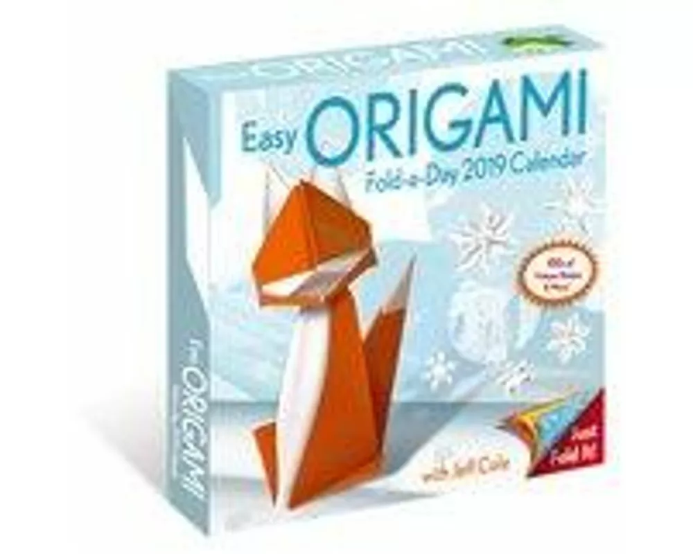 Easy Origami Fold-a-Day 2019 Day-to-Day Activity Calendar