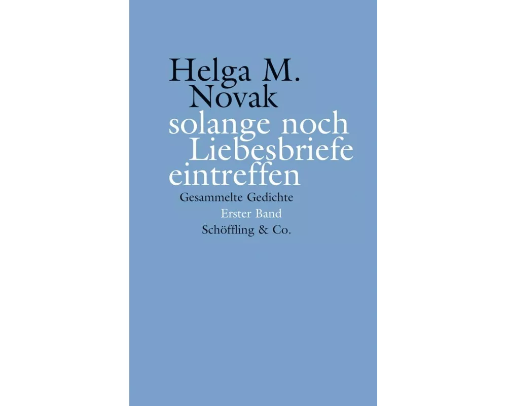solange noch Liebesbriefe eintreffen