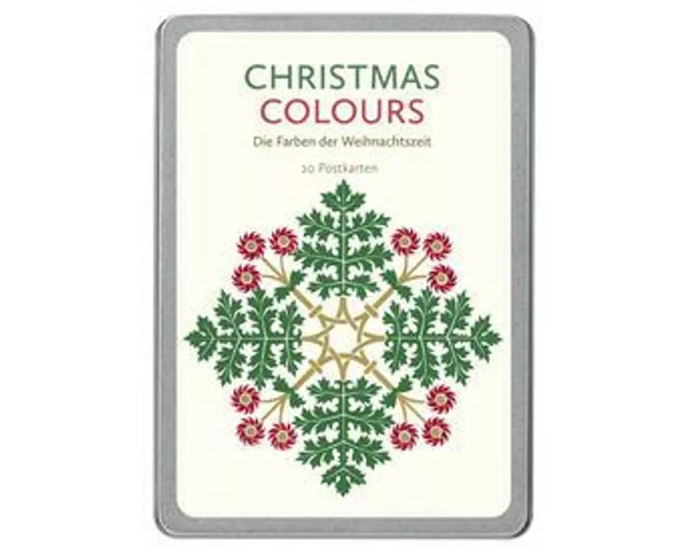 Christmas Colours Postkarten VE 20