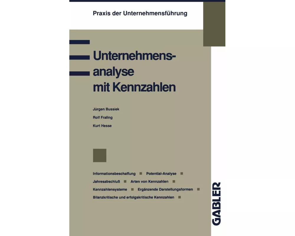 Unternehmensanalyse mit Kennzahlen