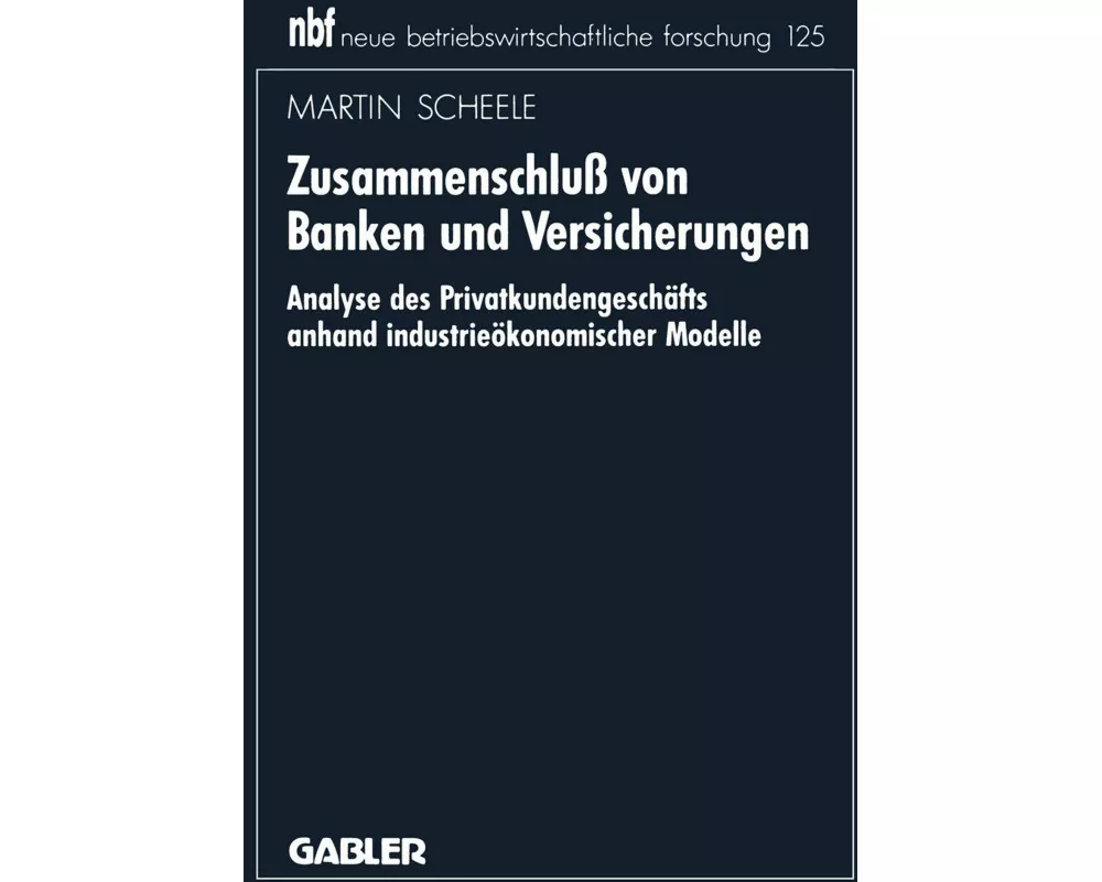 Zusammenschluß von Banken und Versicherungen