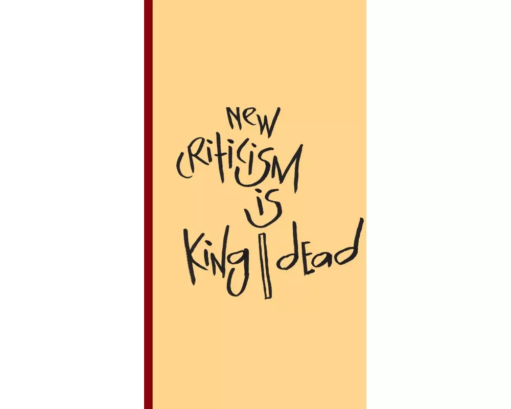 Madding Mission "New Criticism Is King/Dead" Jotter Book
