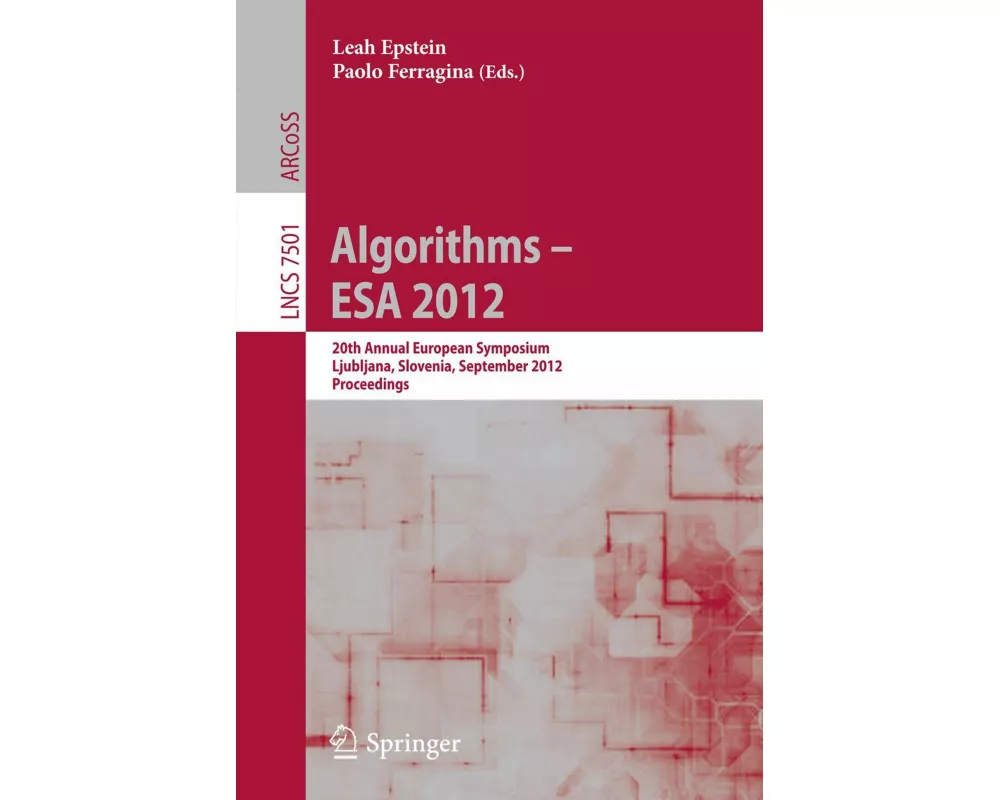 Algorithms –- ESA 2012