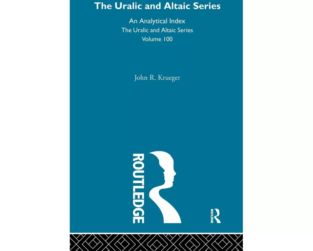 The Uralic and Altaic Series