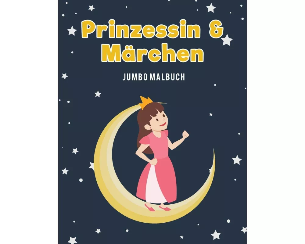 Prinzessin & Märchen Jumbo Malbuch
