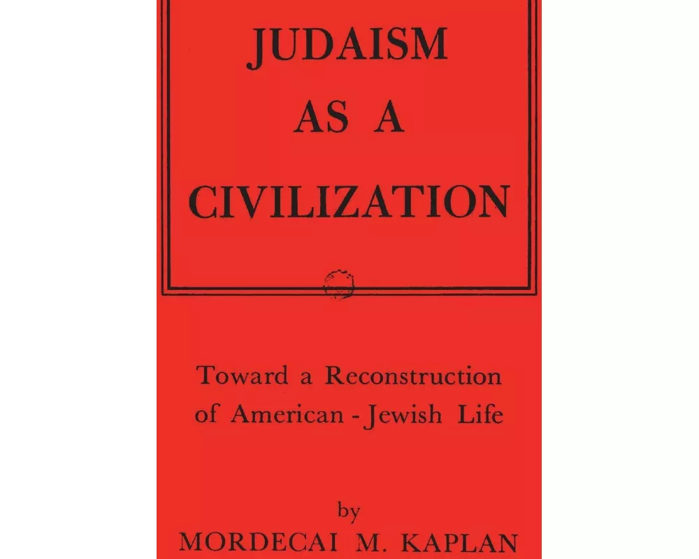 Judaism as a Civilization