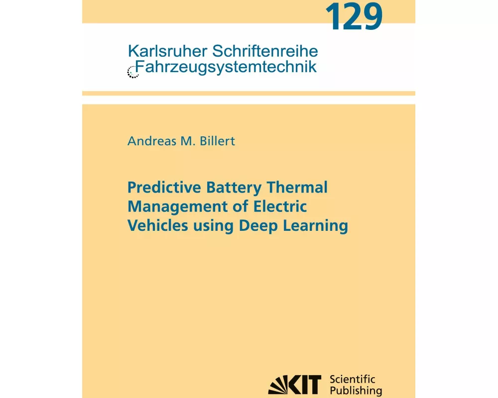 Predictive Battery Thermal Management of Electric Vehicles using Deep Learning