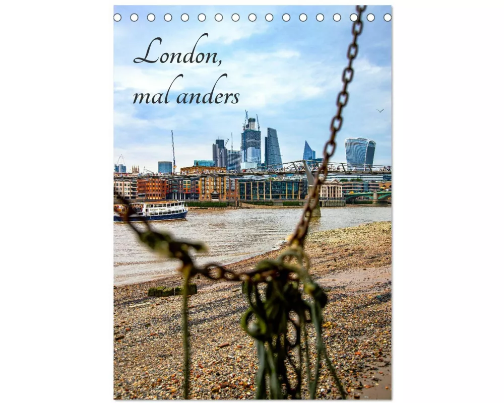 London, mal anders (Tischkalender 2026 DIN A5 hoch), CALVENDO Monatskalender