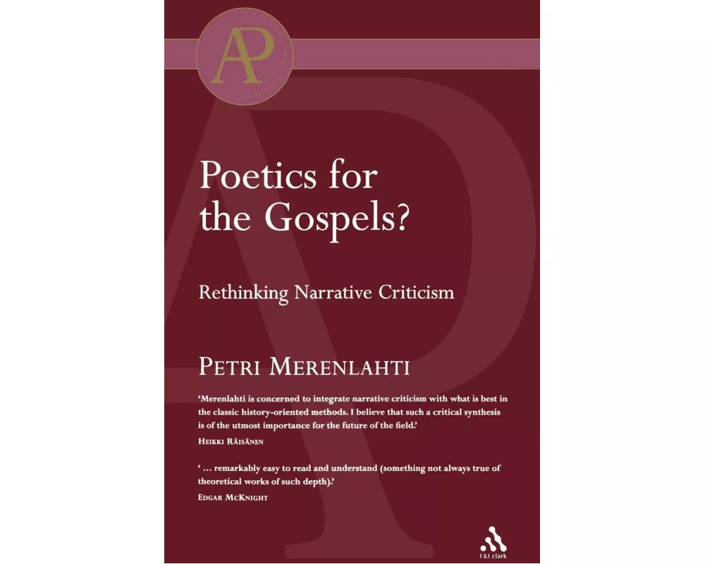 Poetics for the Gospels?
