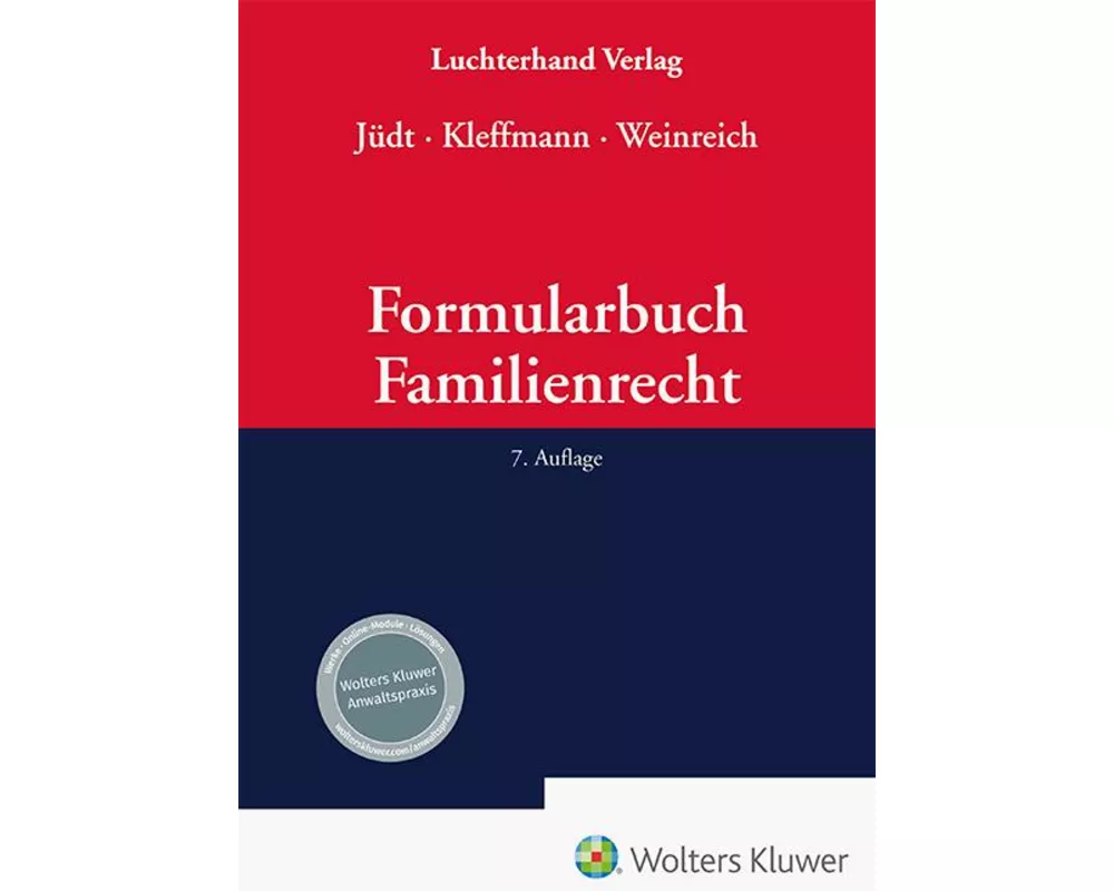 Formularbuch Familienrecht