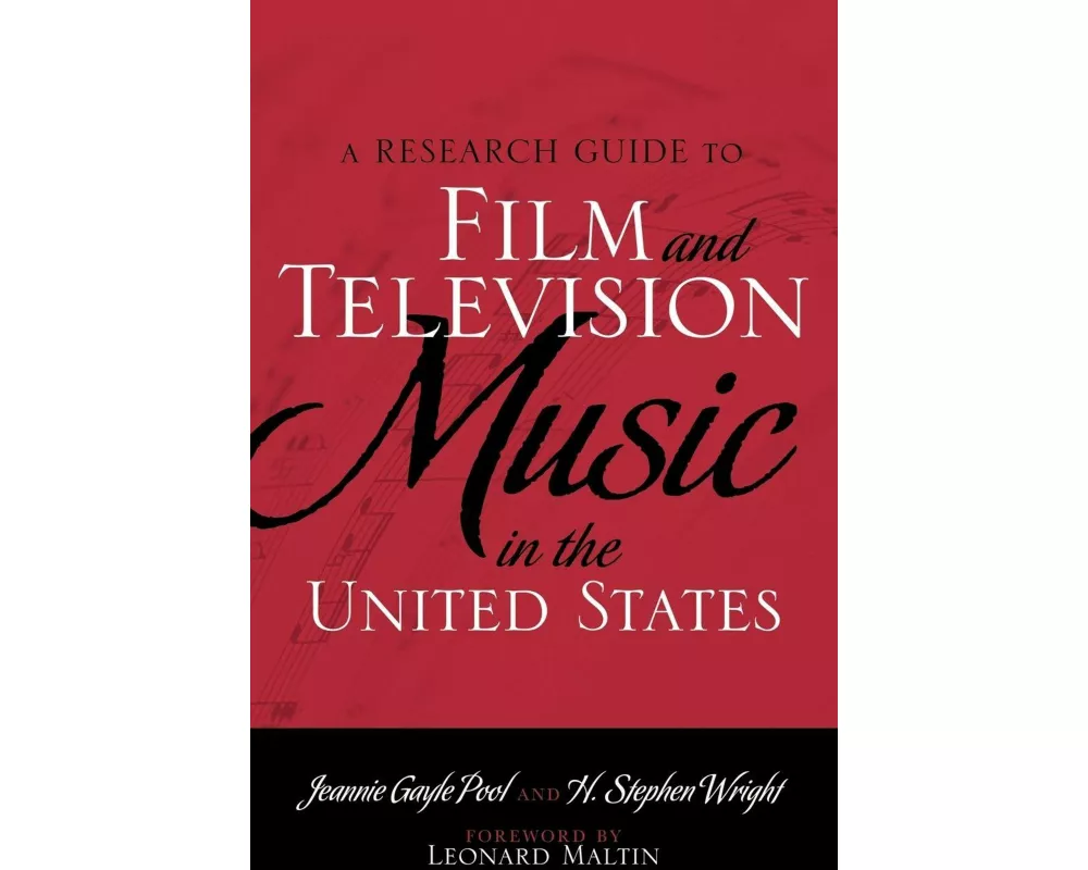 Research Guide to Film and Television Music in the United States