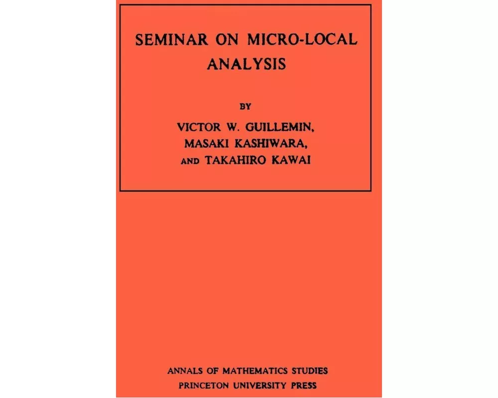 Seminar on Micro-Local Analysis