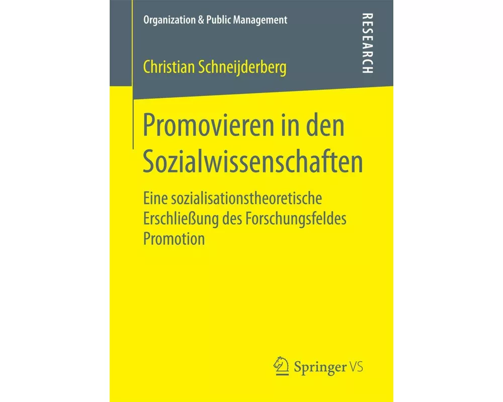 Promovieren in den Sozialwissenschaften