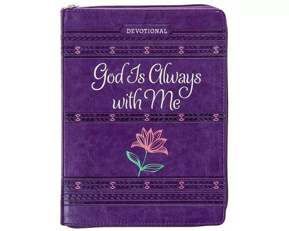 God is Always with Me Ziparound Journal