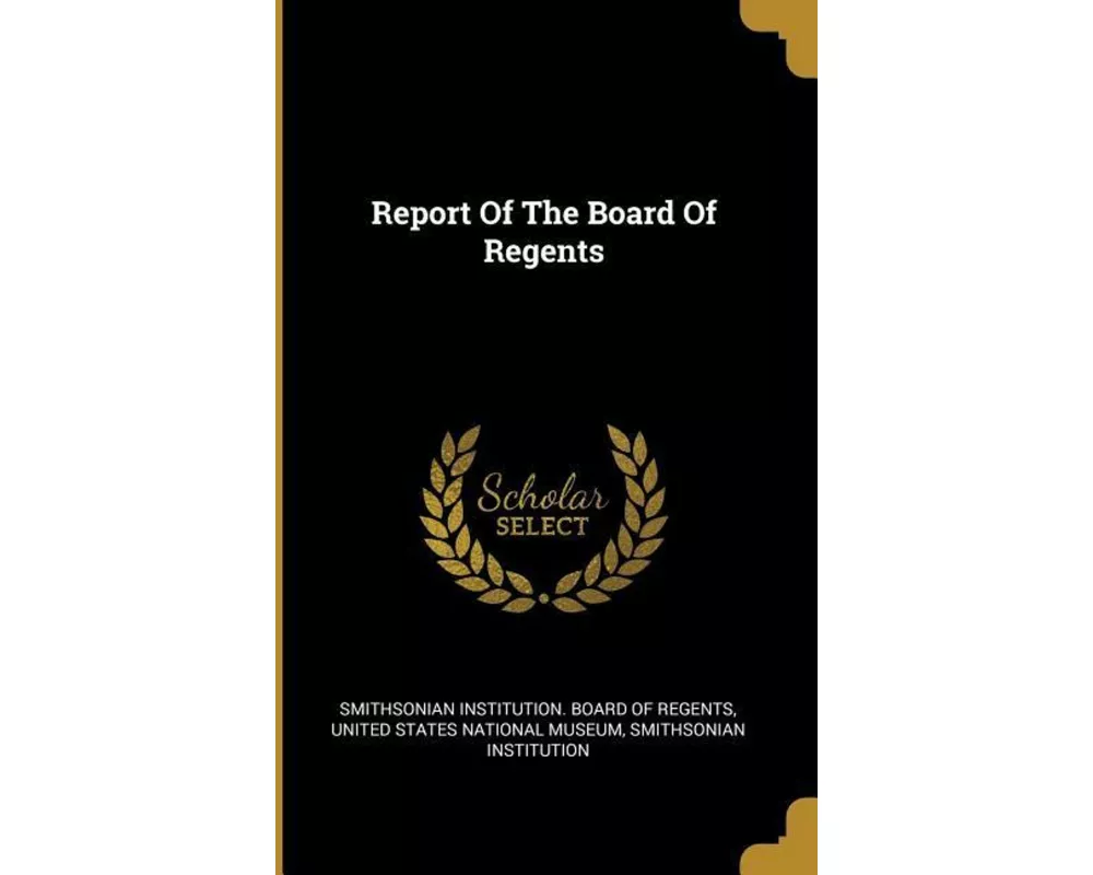 Report Of The Board Of Regents