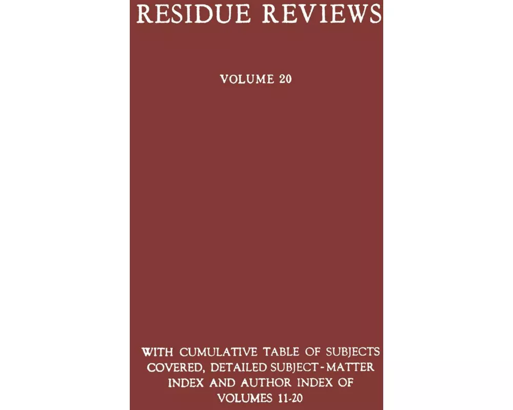Residue Reviews