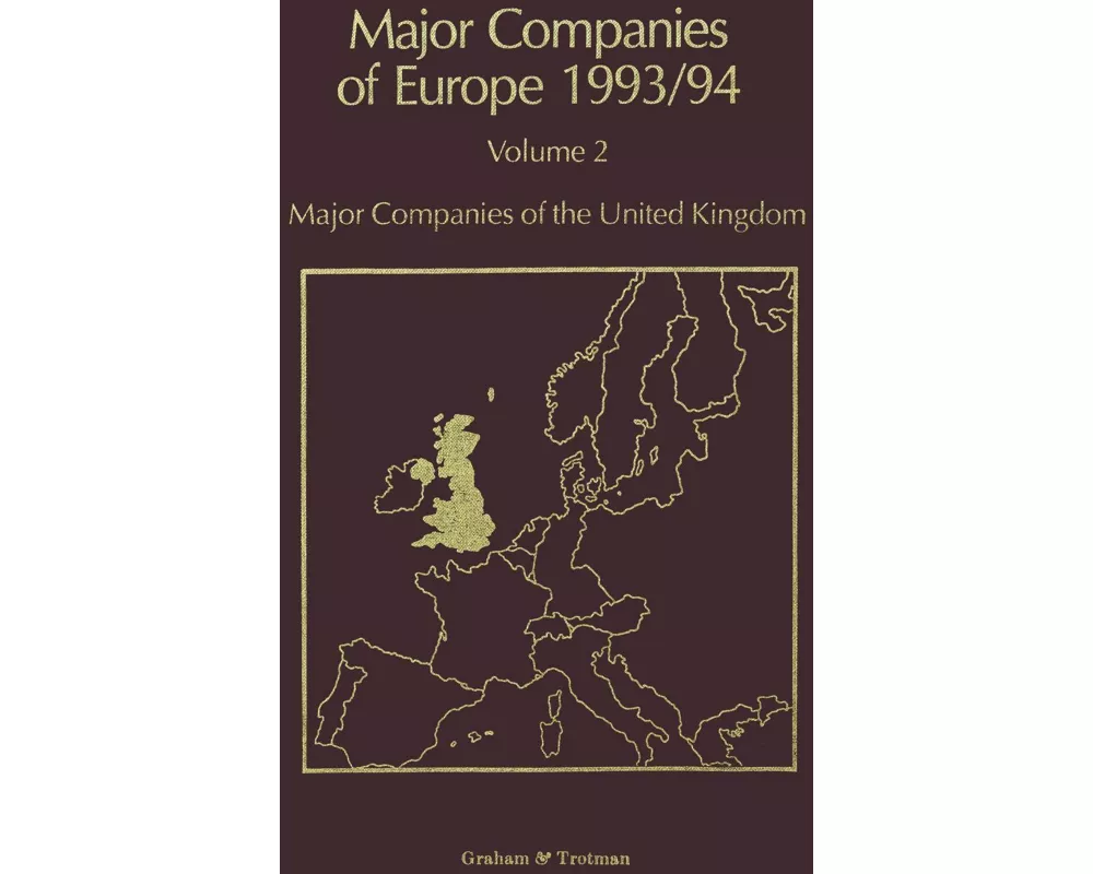 Major Companies of Europe 1993/94