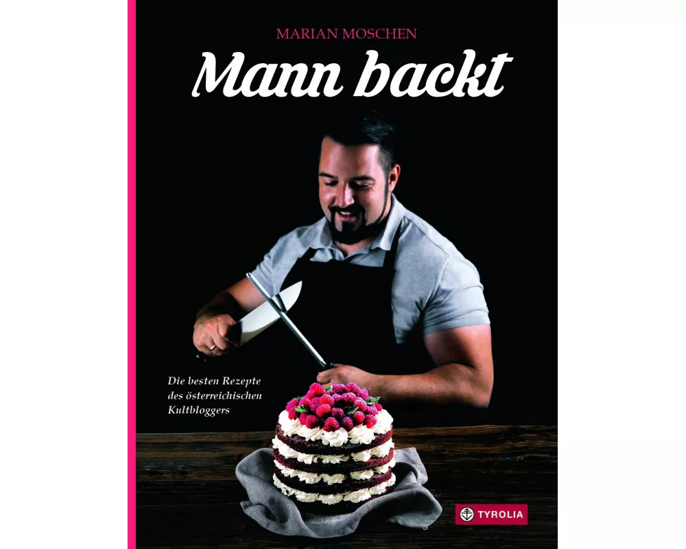 Mann backt
