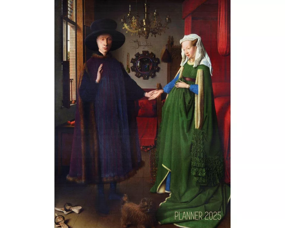Arnolfini Portrait Art Planner 2025