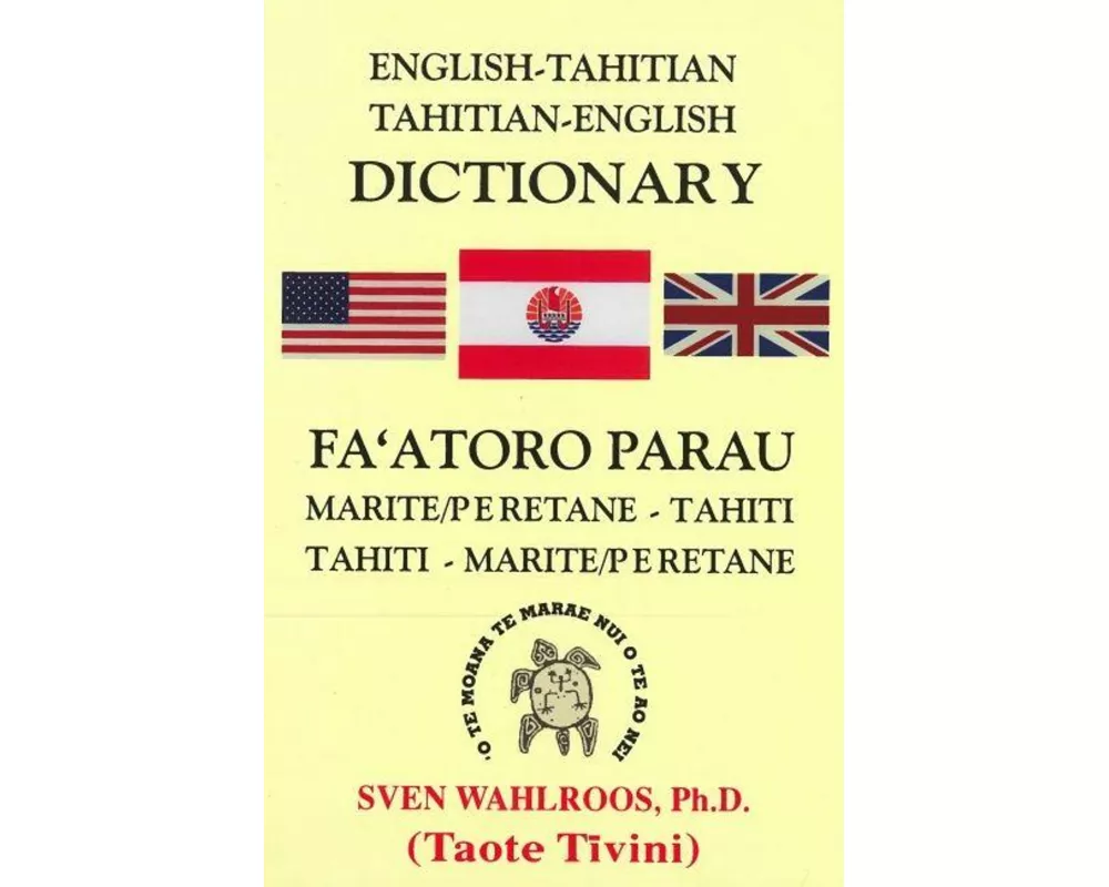 English-Tahitian, Tahitian-English Dictionary