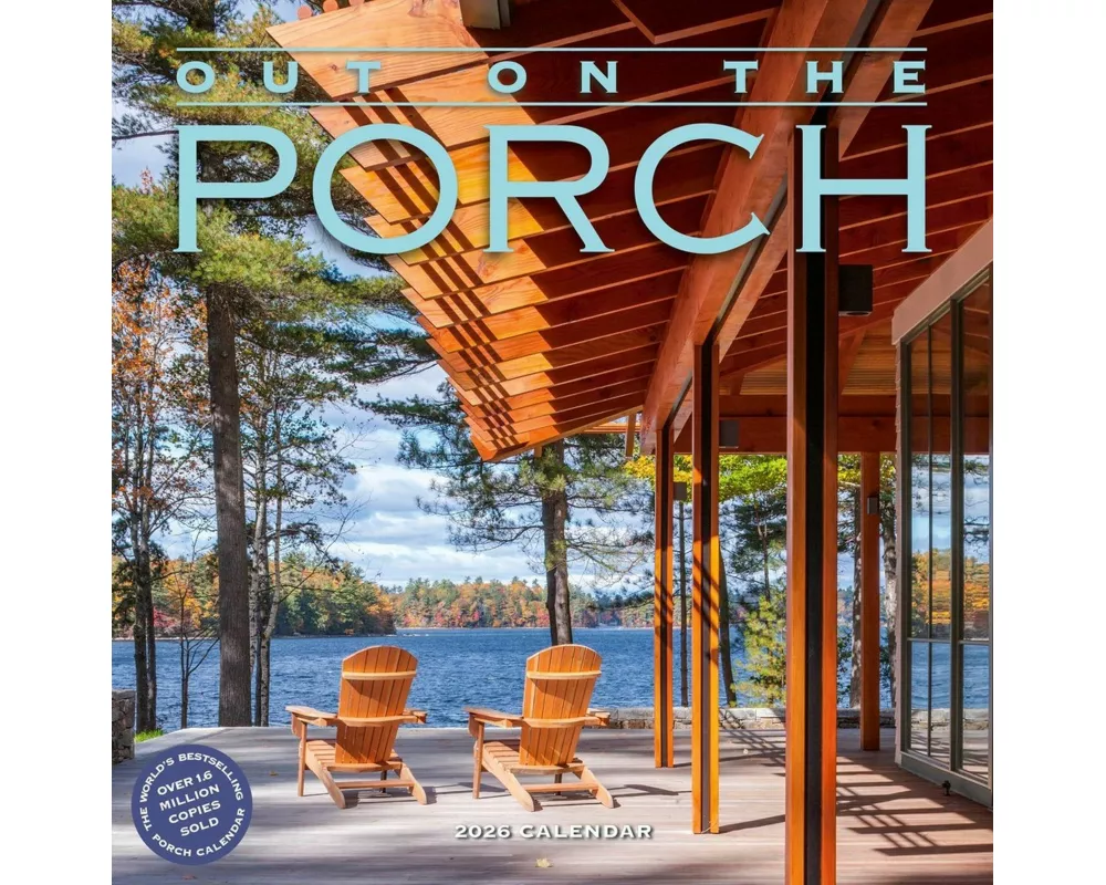 Out on the Porch Wall Calendar 2026