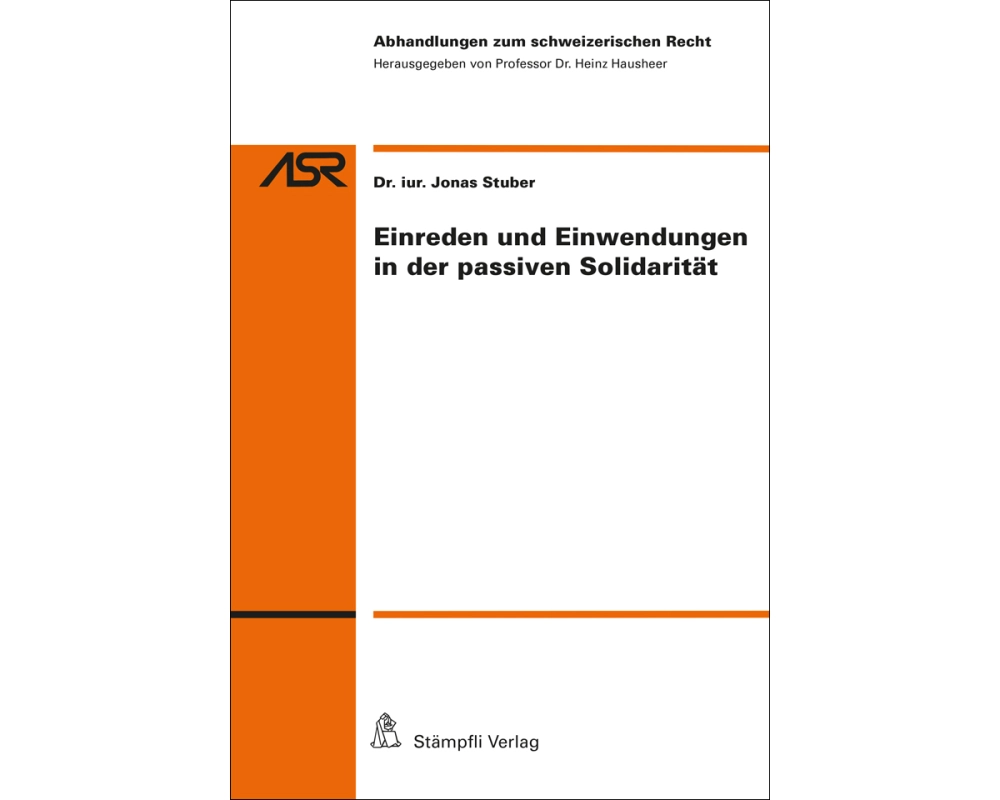 Einreden und Einwendungen in der passiven Solidarität